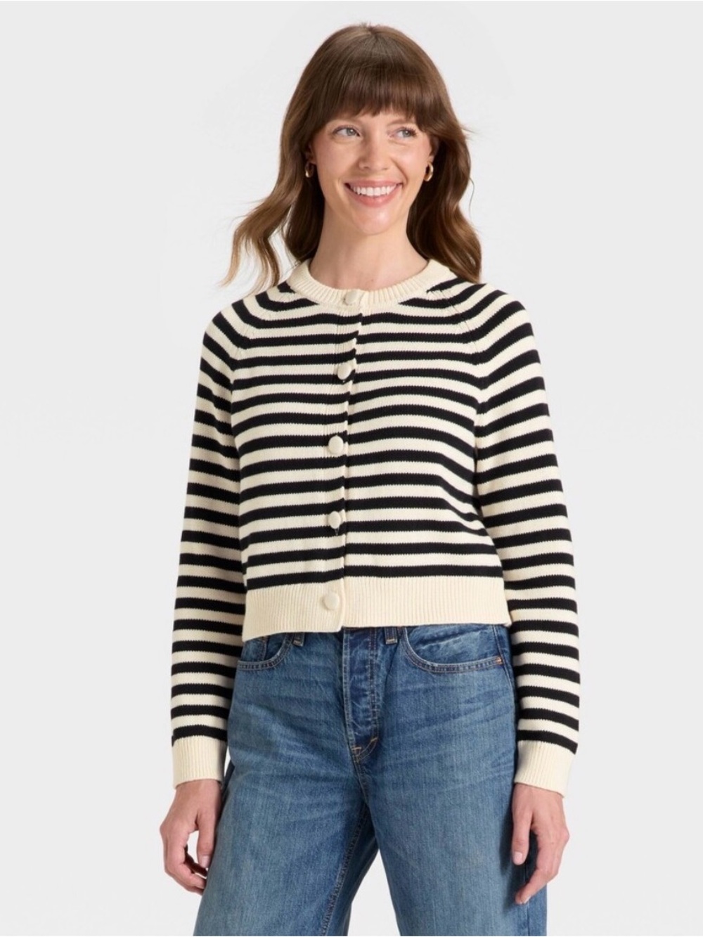 ✨ Black and white striped sweater ✨